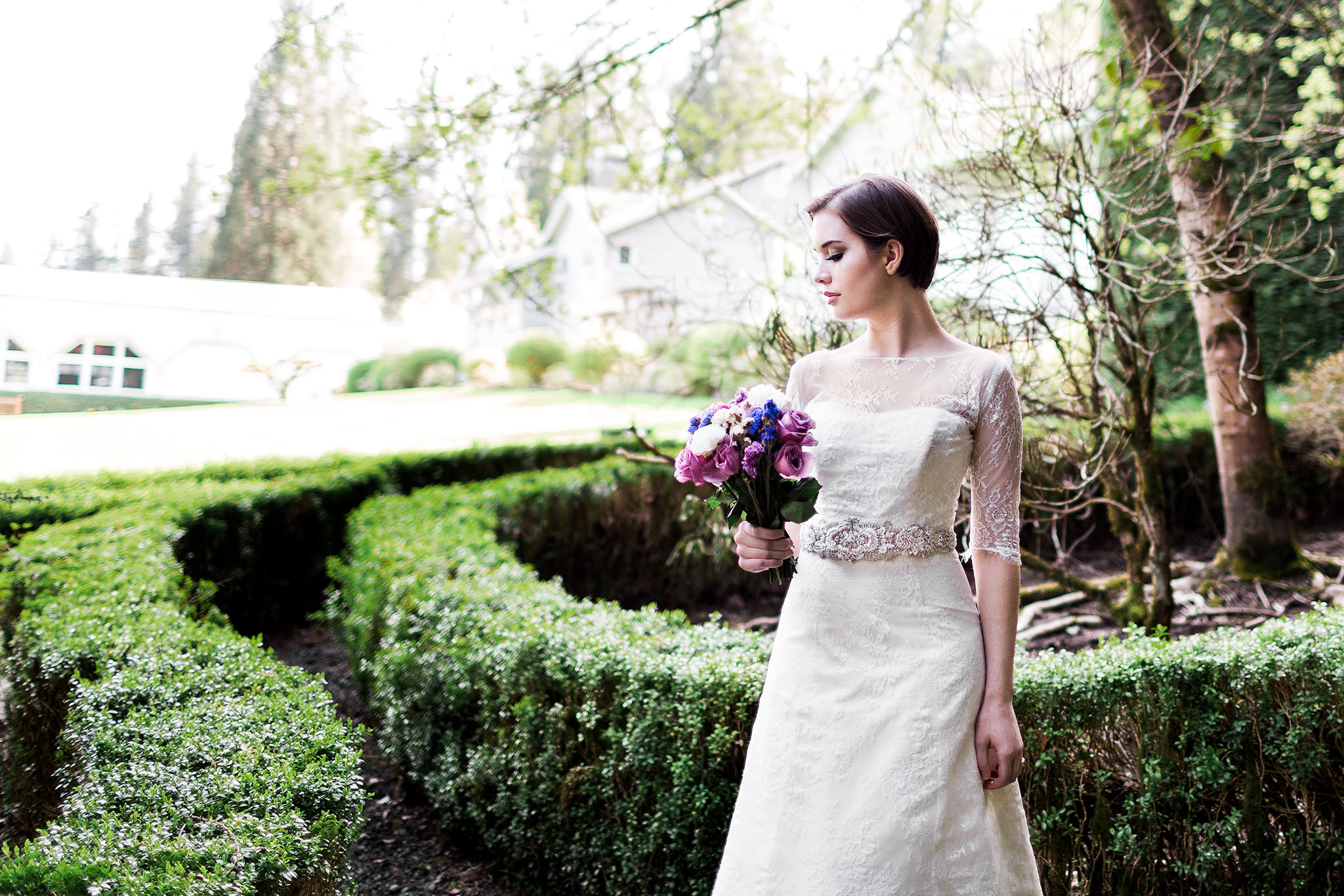 Elegant Outdoor Styled Bridal Utah Wedding Photographer